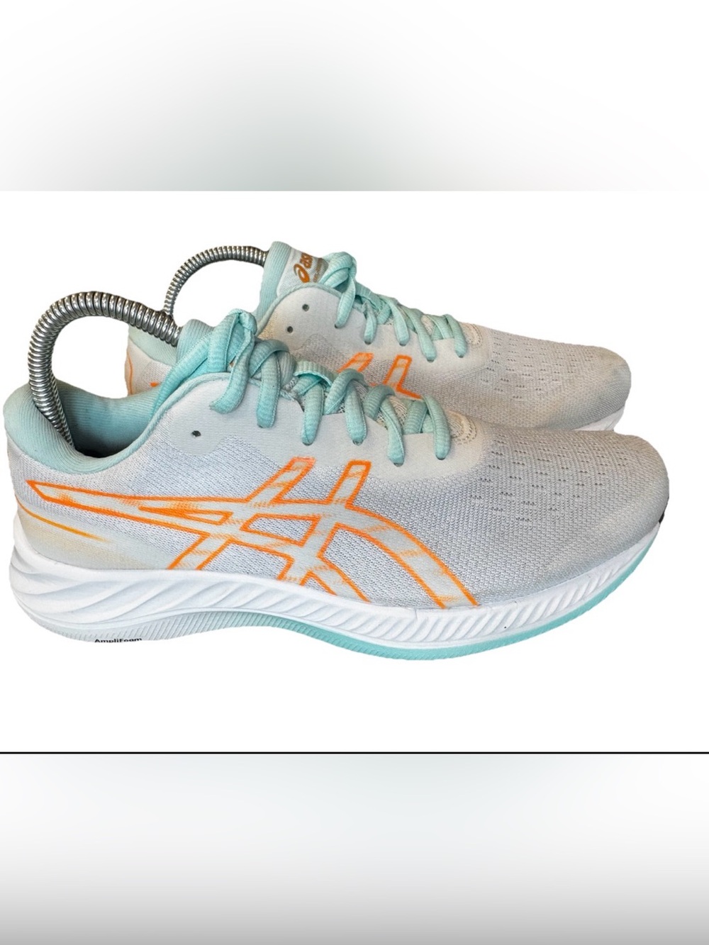 ASICS Gel-Excite 9 Athletic Running Shoes 1012B182 White Women’s Size 7.5